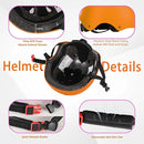 Kids Bike Helmet Set Adjustable Helmet for Ages 3-15 Kids Toddler Boys Girls Youth, Multi-Sport Bicycle Skateboarding Football Rollerskating Scooter Rollerblade Balance Bike Helmets by TinyTreasures Baby Boutique