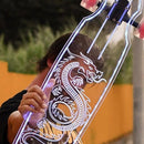 Clear Longboard Skateboard - Transparent Acrylic Long Boards with Light-Up LED Wheels for Smooth Rides - Ride The Streets in Style with Longboard Built for Beginners & Pros Alike by TinyTreasures Baby Boutique