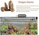 Dragon Rocks Aquarium Rock aquascaping Natural Stone Rocks Fish Tank Decor Rocks for Aquariums Landscaping Model Tank Decoration Aquarium Miniature -20Lb (2-8 inch) by CozyNest Decor