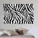 HZOHNAGO Zebra Print Tapestry Nature Wild Animals Black and White Stripe Printed Wall Tapestry Painting Wall Hanging for Bedroom Living Room Dorm 60" W x 40" H by CozyNest Decor