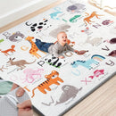 Premium Foam Baby Play Mat 71" x 59" – Removable & Machine Washable Cover, Extra Thick Padding Playpen Mat, Non-Slip Crawling Mat, Easy to Clean for Infants, Toddlers & Babies by TinyTreasures Baby Boutique