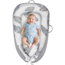 Baby Lounger - Baby Lounger for Newborn 0-24 Months, Breathable and Soft Cotton Cover Baby Nest, Portable Cozy Tummy Time Lounger for Home and Travel, Ideal Baby Essentials & Shower Gifts by TinyTreasures Baby Boutique