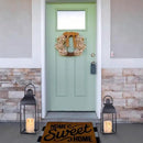 Lanterns Decorative Outdoor Indoor, Black Metal Outdoor Lanterns, 17'' 13'' Set of 2 Modern Farmhouse Candle Lantern Halloween Lanterns Centerpieces for Home, Wedding, Patio, Porch, Mantel by CozyNest Decor