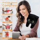 Microwave Heating Pad for Cramps Pain Relief, 19 * 9" Microwavable Heating Pads for Back, Neck Shoulder, Cute Microwave Heating Pad Stuffed Animal, Moist Heat Pack, Lavender by CozyNest Decor