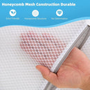 6-Pack Honeycomb Mesh Laundry Bags for Delicates - 12x16 Inches Medium Washing Bags for Bras, Lingerie, Socks, Baby Clothes - Gentle Wash Protection with Zipper Closure (6 Medium) by TinyTreasures Baby Boutique
