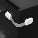 Baby Proofing Child Safety Locks (2 Pack) by Skyla Homes - The Safest, Quickest and Easiest 3M Adhesive Cabinet Latches, No Screws & Magnets, Multi-Purpose for Furniture, Kitchen, Ovens, Toilet Seats by TinyTreasures Baby Boutique