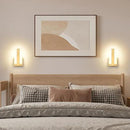 Joosenhouse Modern LED Wall Sconce Set of 2, Dimmable Hardwired Bathroom Vanity Light Indoor Wall Sconce for Hallway, Bedroom, Study, Living Room, 9.76 Inch Brass Wall Lights by CozyNest Decor