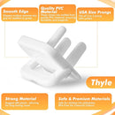 Thyle 100 Pcs Outlet Covers Protectors Plug Bulk Child Baby Proofing Proof for US 3-prong Electrical Outlets Easy Install Socket Sturdy Safe Secure Baby Proofing Kit for Home Office by TinyTreasures Baby Boutique