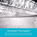 Kenmore 18" Built-in Stainless Steel Tub Dishwasher EasyFlex 3rd, SmartWash, UltraWash Plus, TurboDry, MoreSpace Adjustable Rack, Energy Star Certified, White by TinyTreasures Baby Boutique