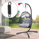 Hammock Spring Swing Hanging Hook for Chair Porch Yoga Tree Sandbag,500lbs Weight Capacity,Black by GreenHaven Gardens