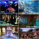 Pond Lights Underwater LED RGB Colored Fountain Lights IP68 Waterproof Spotlight Timing Adjustable Submersible Spot Lights for Fish Pond Garden Lawn Yard Waterfall (Set of 3) by GreenHaven Gardens
