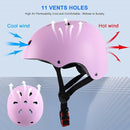 Kids Bike Helmet,Boys Girls Helmet Multi-Sport Helmet for Skateboard Roller Inline Skating Bicycle Scooter 3 Sizes by TinyTreasures Baby Boutique