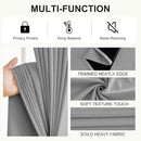 NICETOWN 100% Blackout Curtains for Bedroom 84 inch Long Thermal Insulated Blackout Curtains for Living Room, Energy Saving Grommet Drapes for Patio Door (1 Pair, Silver Grey, 42W x 84L) by TinyTreasures Baby Boutique