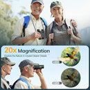 20x32 Compact Binoculars for Bird Watching - OPAITA High Powered Small Binoculars for Adults Kids with Low Light Vision for Hunting Cruise Trip Travel Concert Hiking Green by TinyTreasures Baby Boutique