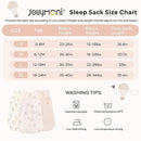 JELLYMONI Baby Sleep Sack 18-24 Months, 100% Cotton 3 Pack 0.5 TOG Baby Wearable Blanket Infant Sleep Sack with 2-Way Zipper Newborn Sleep Sacks by TinyTreasures Baby Boutique