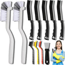 11Pcs Crevice Cleaning Brush Set, Hard Bristle Cleaning Supplies for Kitchen, Bathroom, Corner, Grout, Sink, Cup, Teapot, Bottle, Blender by TinyTreasures Baby Boutique