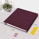 Zesthouse Large 18In Photo Album Self Adhesive 60 Pages, Scrapbook Albums with Sticky Page Holds 10x12 & 8x10 & 5X7 & 4x6 Pictures, DIY Photo Book Ideal Gift for Family Wedding Baby by TinyTreasures Baby Boutique