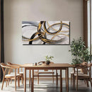 SOUGUAN Canvas Wall Art - Black and White Artwork - Abstract Graffiti Painting - Wall Art for Living Room Bedroom Kitchen Home Wall Decorations 20x40 Inch by CozyNest Decor