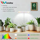 Wiaxulay Grow Light, 78 LED Plant Light for Indoor Plants, Full Spectrum Desktop Growing Lamp with Auto Timer 6/12/16 Hrs, 3 Lighting Modes, 5 Dimmable Levels, Height Adjustable 7.8"-26", 1 Pack by GreenHaven Gardens