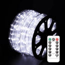 LED Rope Lights for Outside 100Ft Waterproof Rope Lighting 429 LEDs 110V 8 Modes Remote Control Timer Christmas Rope Lights for Indoor Outdoor Party Holiday Garden Decoration (White) by GreenHaven Gardens
