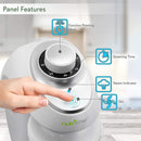 NutriChef Baby Food Maker | 2-in-1 Steam Cooker & Puree Blender | Adjustable Steam Timer | Blend Organic Food for Babies, Infants & Toddlers | Includes Dishwasher Safe Steam Basket & Bowl by TinyTreasures Baby Boutique