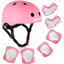 KAMUGO Kids Bike Helmet, Toddler Helmet for Ages 2-8 Boys Girls with Sports Protective Gear Set Knee Elbow Wrist Pads for Skateboard Cycling Scooter Rollerblading by TinyTreasures Baby Boutique