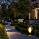 Starsoul Solar Hot Air Balloon Lantern with Flickering Flame Glass Hot Air Balloon Solar Light Waterproof Hanging Outdoor Lantern for Garden Yard Patio Decorations by GreenHaven Gardens