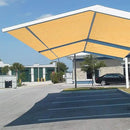 Eden's Decor Straight Flat-Edged Sun Shade Sail Rectangular 17' x 18' Wheat UV-Blocking Outdoor Canopy Fabric Cloth Awning for Pergola Patio Garden Backyard Custom Size by GreenHaven Gardens