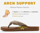 KuaiLu Flip Flops for Women with Arch Support Yoga Mat Comfortable Summer Beach Walking Thong Cushion Sandals Slip On Indoor Outdoor by TinyTreasures Baby Boutique