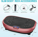 AXV Vibration Plate Exercise Machine Whole Body Workout Power Vibrate Fitness Platform Vibrating Machine Exercise Board for Weight Loss Shaping Toning Wellness Home Gyms Workout by CozyNest Decor