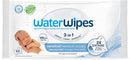 WaterWipes Sensitive+ Newborn & Baby Wipes, 3-In-1 Cleans, Cares, Protects, 99.9% Water, Unscented & Hypoallergenic, 60 Count by TinyTreasures Baby Boutique