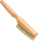 REDECKER Natural Pig Bristle Cashmere Brush with Oiled Beechwood Handle, 10-Inches Long, Two Layers of Bristles for Gentle and Thorough Cleaning, Made in Germany - Pig Bristle Brush by CozyNest Decor
