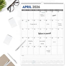 GuassLee Large Wall Calendar 2025-2026, 22"x15" Vertical Wall Calendar 2025, Jun. 2025 to Dec. 2026, 19-Month Paper Hanging Planner Wall with Julian Date for Office Home Planning & Organizing by TinyTreasures Baby Boutique