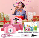 GKTZ Toys for Girls Age 3-8, Kids Camera Digital Video Toddler Camera Children Camcorder Birthday Gifts for 3 4 5 6 7 8 Year Old Girls with 32GB SD Card by TinyTreasures Baby Boutique