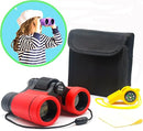 Kids Binoculars Best Gifts for 3-12 Years Boys Girls High-Resolution Optics Shockproof Mini Compact Binocuolar Toys Folding Small Telescope for Bird Watching Camping Outdoor Play by TinyTreasures Baby Boutique