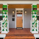 St. Patrick Windsock 40 Inch Holiday Wind Socks for Yard Seasonal Windsocks St Patricks Day Decorations Outdoor Clearance by GreenHaven Gardens