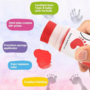 Sortnic 75ml Red Baby Hand and Footprint Ink Kit, Baby Handprint Footprint Paint for Newborn Keepsake, Dog Cat Paw Print Kit, Washable, Non Toxic Acid-Free, Safe Gentle for Ideal New Mom Gifts by TinyTreasures Baby Boutique