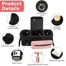 Accmor Universal Stroller Organizer with Insulated Cup Holder Detachable Phone Bag and Shoulder Strap,Stroller Bag Caddy Organizer Fits for Uppababy, Baby Jogger, Britax Strollers by TinyTreasures Baby Boutique
