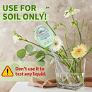 Soil Moisture Meter, 4-in-1 Moisture Meter for Plants, Tester for Moist, Light,Nutrients, pH, Soil Test Kit, Great for Garden, Lawn, Farm, Indoor & Outdoor Use, No Battery Required by GreenHaven Gardens