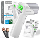 Medical Grade FSA-HSA Eligible Heavy Duty Touchless Infrared Forehead Thermometer, for Adults & Baby Digital Thermometer Gun, 1s Instant Results by TinyTreasures Baby Boutique