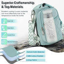 Water Bottle Carrier Bag with Strap, Water Bottle Holder Crossbody Bags for Women Men for Walking, Hiking,Cycling by TinyTreasures Baby Boutique