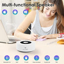 XLEADER SoundAngel A8 Bluetooth Speaker, White, 15h Music Playtime, Waterproof Case, 3.5mm Audio Cable, Micro USB Charging Cable by TinyTreasures Baby Boutique