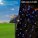 Toodour Solar Christmas Lights, 2 Packs Total 144ft 400 LED 8 Modes Solar String Lights, Waterproof Solar Outdoor Christmas Lights for Garden, Patio, Fence, Balcony, Christmas Tree Decor - Blue by GreenHaven Gardens