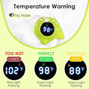 Baby Bath Water Thermometer - Floating Safety Toy for Bathtub With Temperature Warning - Room Thermometer for Infants, Toddlers, Girls, Boys, Newborn Kids by TinyTreasures Baby Boutique