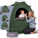 Hiccapop Daydreamer Blackout Tent for Pack and Play, Patented Portable Crib Tent, Blackout Canopy Crib Cover, Sleep Pod for Kids by TinyTreasures Baby Boutique