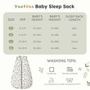 Yoofoss Baby Sleep Sack 12-18 Months, 1.5 Tog Baby Wearable Blanket with 2-Way Zipper, 100% Cotton Organic Fabric Winter Infant Sleeping Sack, Warm Soft Comfy by TinyTreasures Baby Boutique