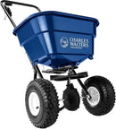 Charles Walters Equipment CW2000 Estate Style Broadcast Spreader for Spreading Fertilizer and Ice Melt on Lawns, Sidewalks, and Driveways, 65lb Capacity, 35" x 35" by GreenHaven Gardens