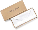 D'Moksha Homes White Linen Table Runner 72 Inches Long - 100% Pure Linen Diamond Table Runner 14 x 72 Inch for Dining, Fall and Halloween - Machine Washable by CozyNest Decor