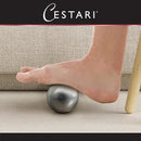 Cryosphere Massage Ball Hot Cold Roller Ball - Fast Muscle Pain Relief - Stainless Steel Balls for Heat or Ice Therapy - Feet Pain - Plantar Fasciitis- Back Ache - Foot Massager - 60 mm Ice Roller by CozyNest Decor