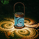 Solar Lanterns Outdoor Hanging Lantern Metal Waterproof LED Lantern with Solar Powered Garden Patio Decorations Decor Lantern with Handle Christmas Gift Idea by GreenHaven Gardens